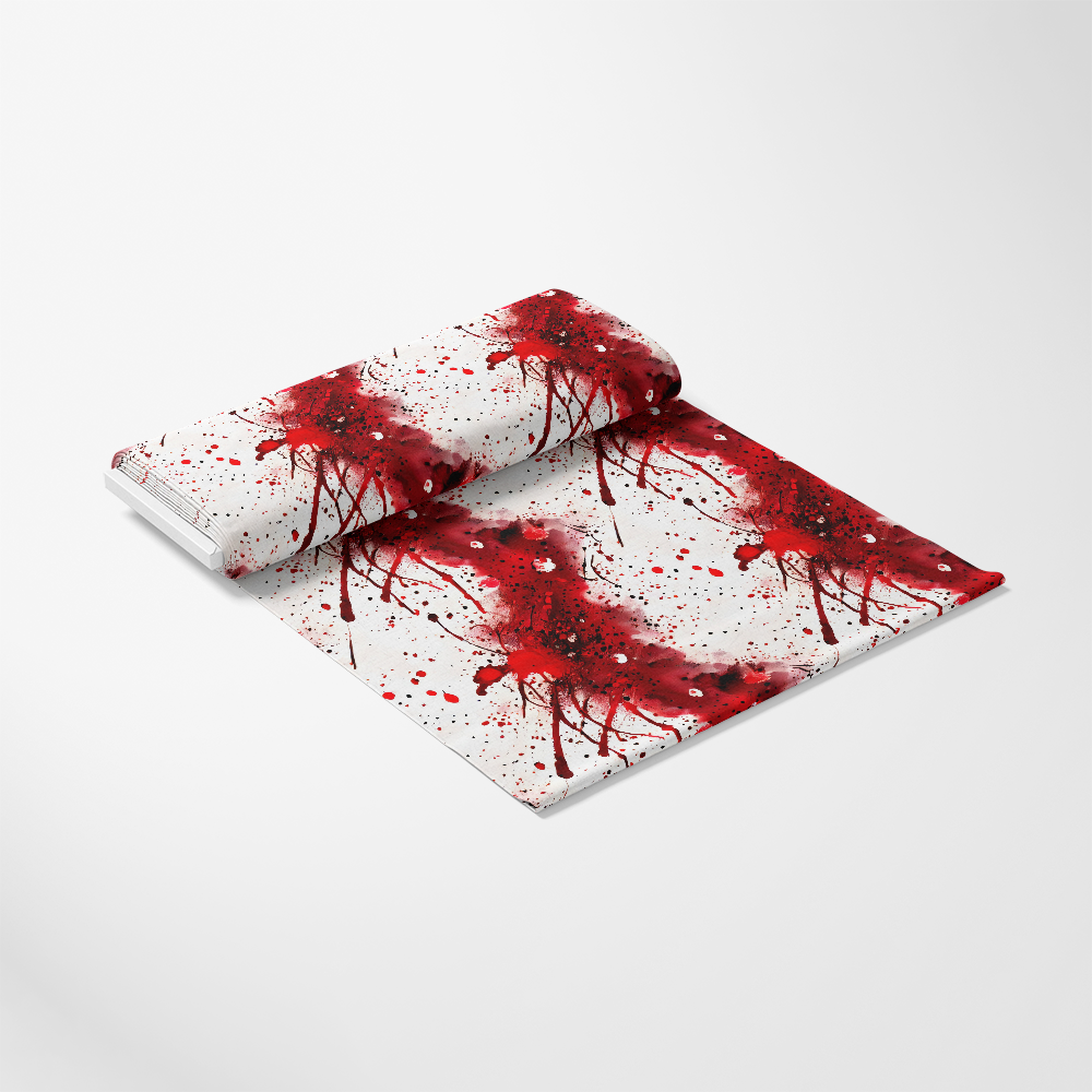 Blood Spatter Pattern 10 Quilting Cotton Fabric