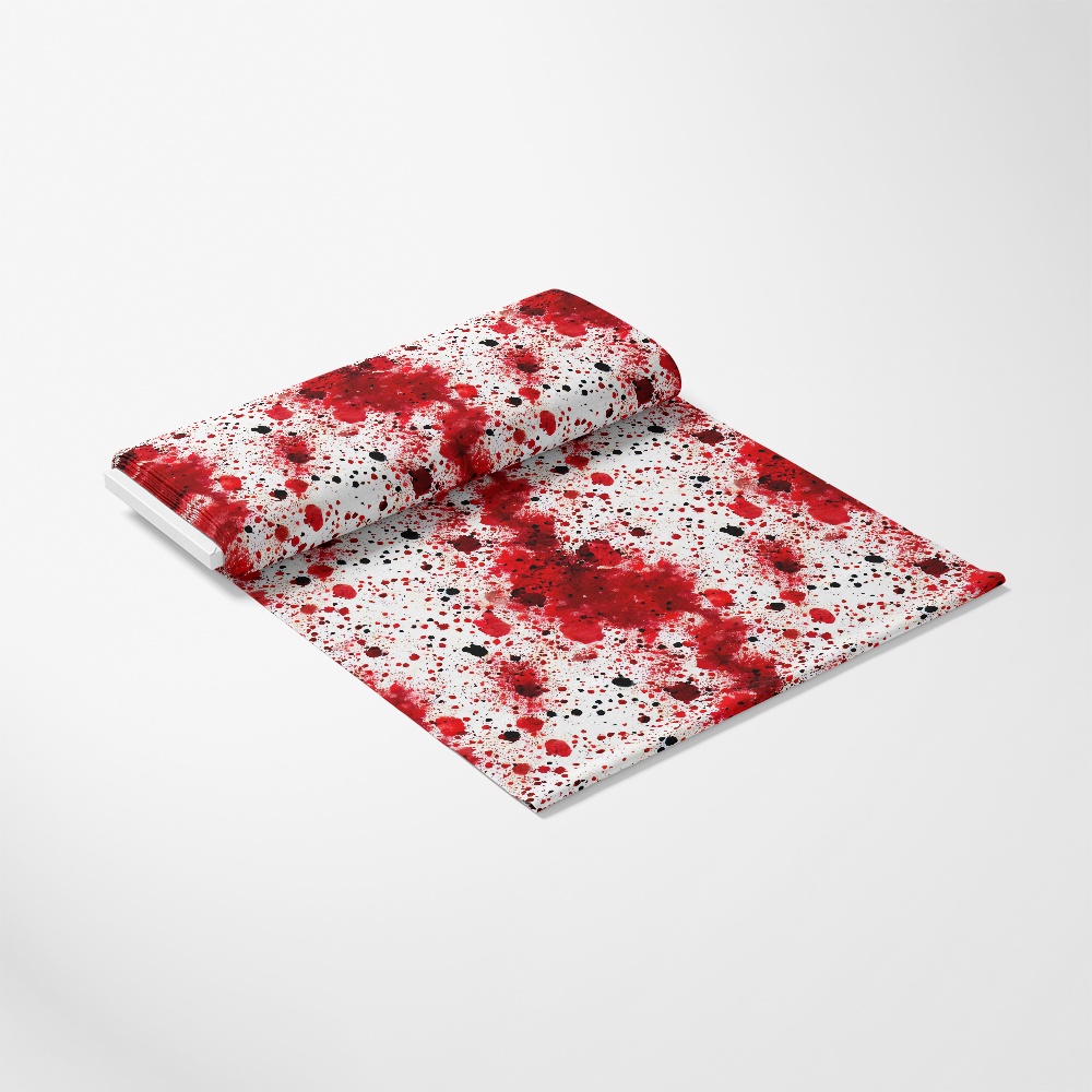 Blood Spatter Pattern 14 Quilting Cotton Fabric