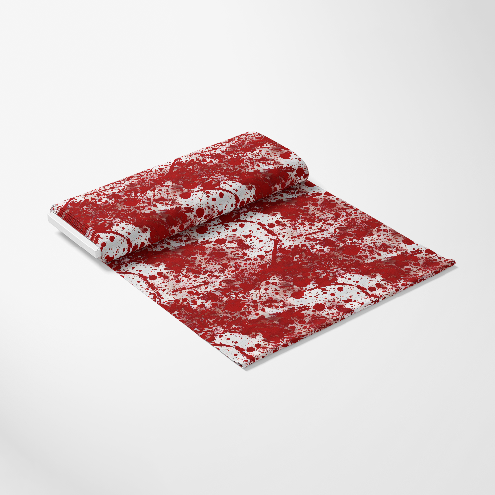 Blood Spatter Pattern 3 Quilting Cotton Fabric