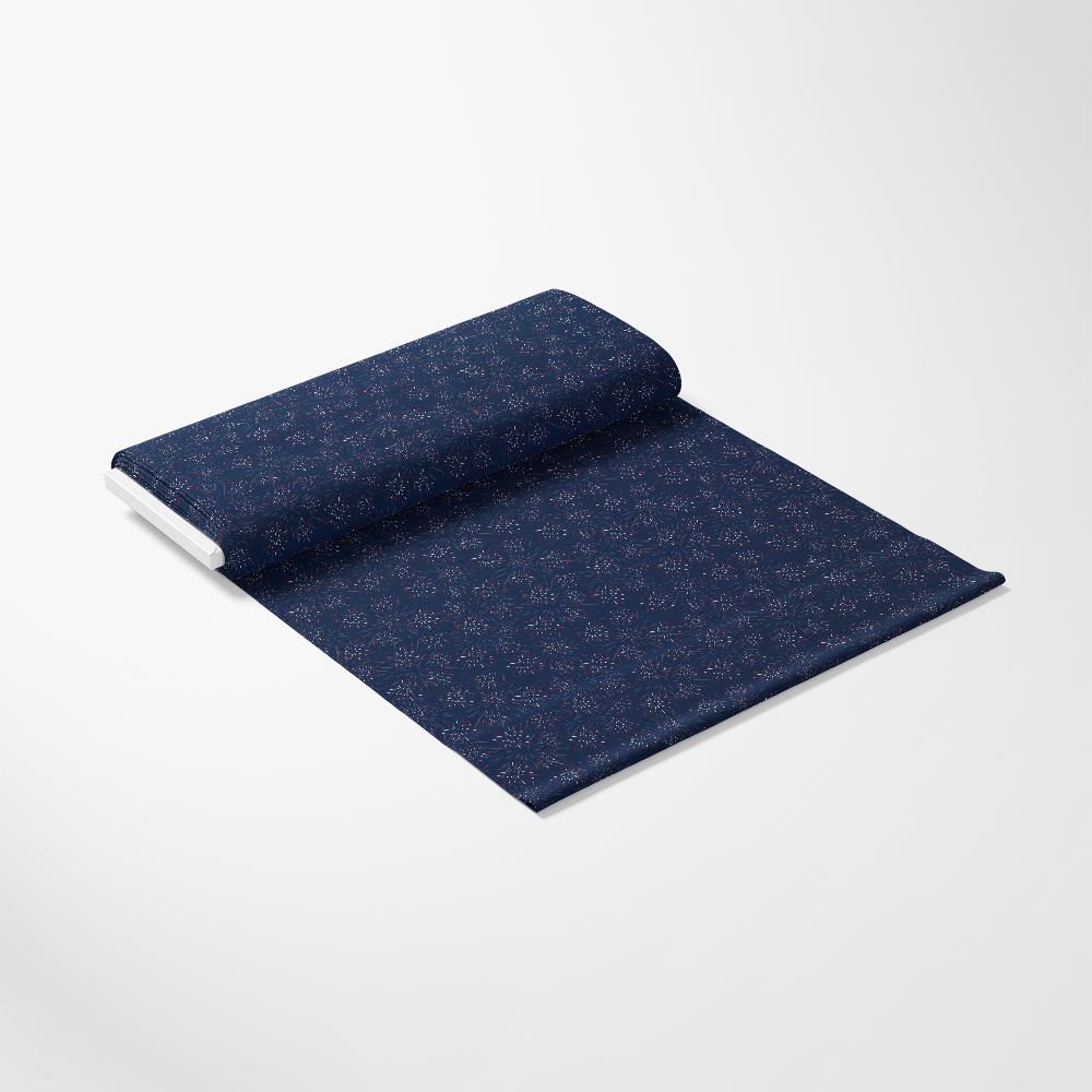 Patriotic July Pattern 2 Quilting Cotton Fabric, navy blue fabric, red white stars, quilting cotton, patriotic print, American theme, fabric yardage, cotton textile, premium quilting material, traditional design, patriotic celebration, crafting fabric, sewing material