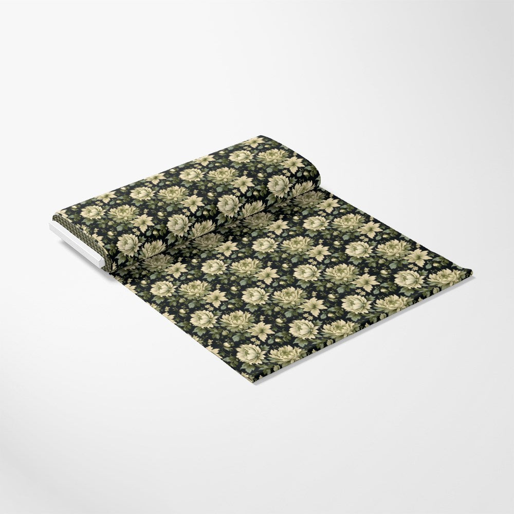 Floral Damask Pattern 12 Quilting Cotton Fabric