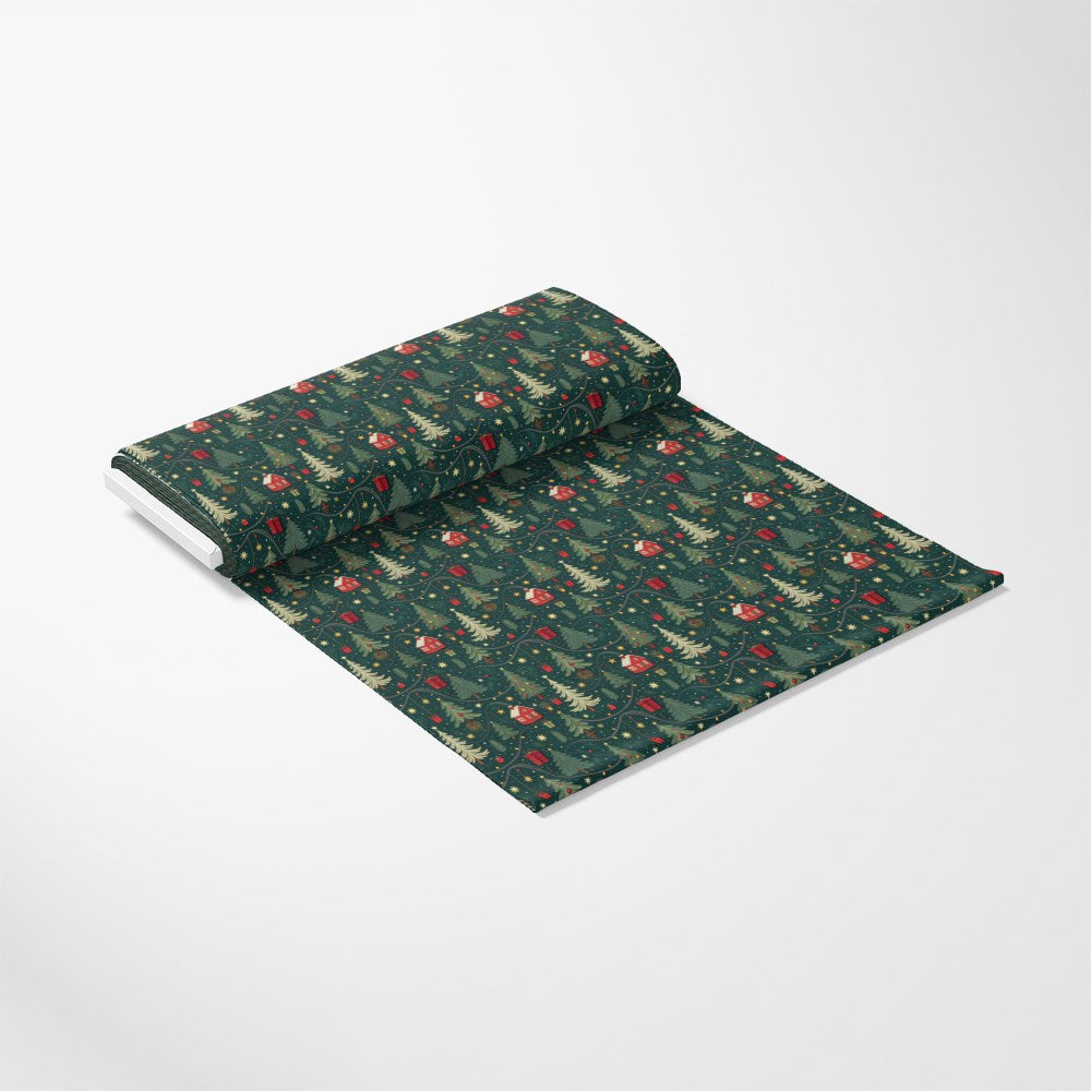 Christmas Tree Lights Pattern 5 Quilting Cotton Fabric