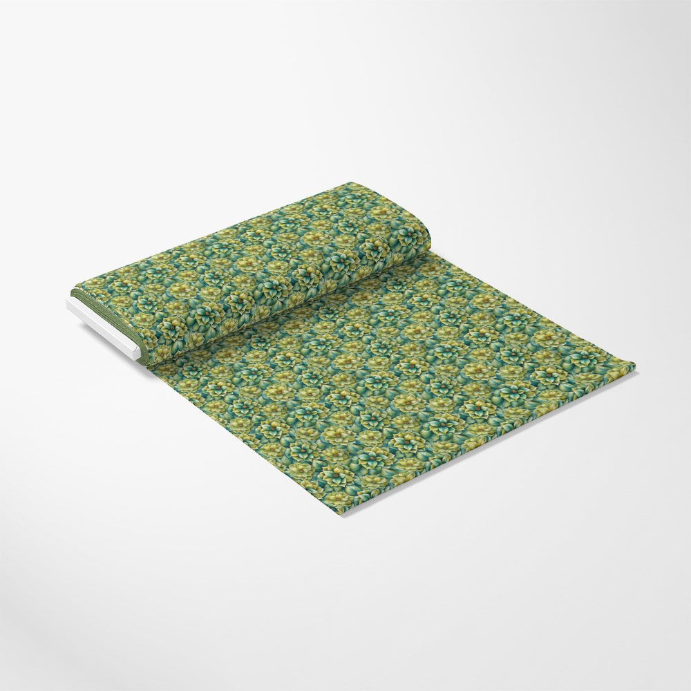 Beautiful Flowers Euphorbia Pattern 11 Quilting Cotton Fabric