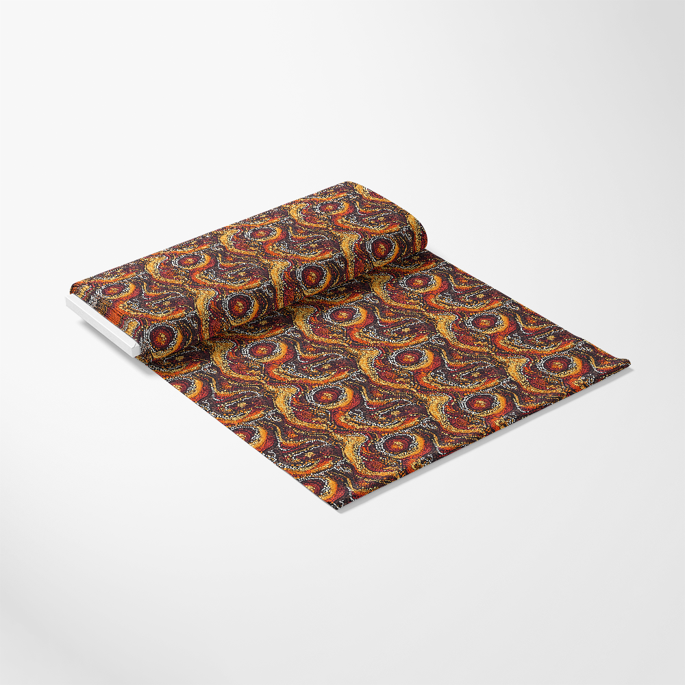 - Aboriginal Circles and Dots Pattern 13 Quilting Cotton Fabric
- quilting
- cotton
- fabric
- traditional
- indigenous
- circles
- dots
- earth tones
- red
- orange
- yellow
- brown
- textured
- textile
- yardage