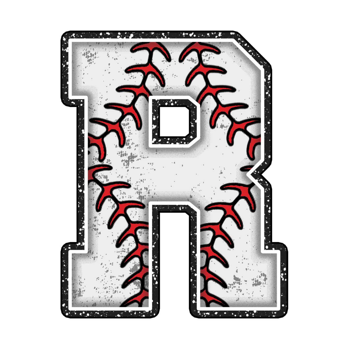 Baseball Alphabet Fabric Panel 36