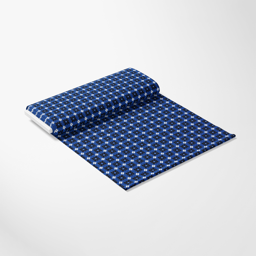 Blue Bandana Pattern 10 Quilting Cotton Fabric