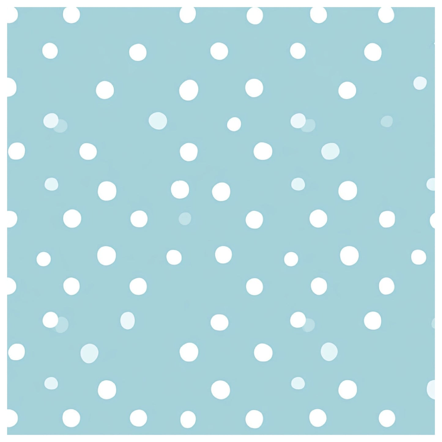 Blue Hydrangea Pastel Pattern 27 Quilting Cotton Fabric