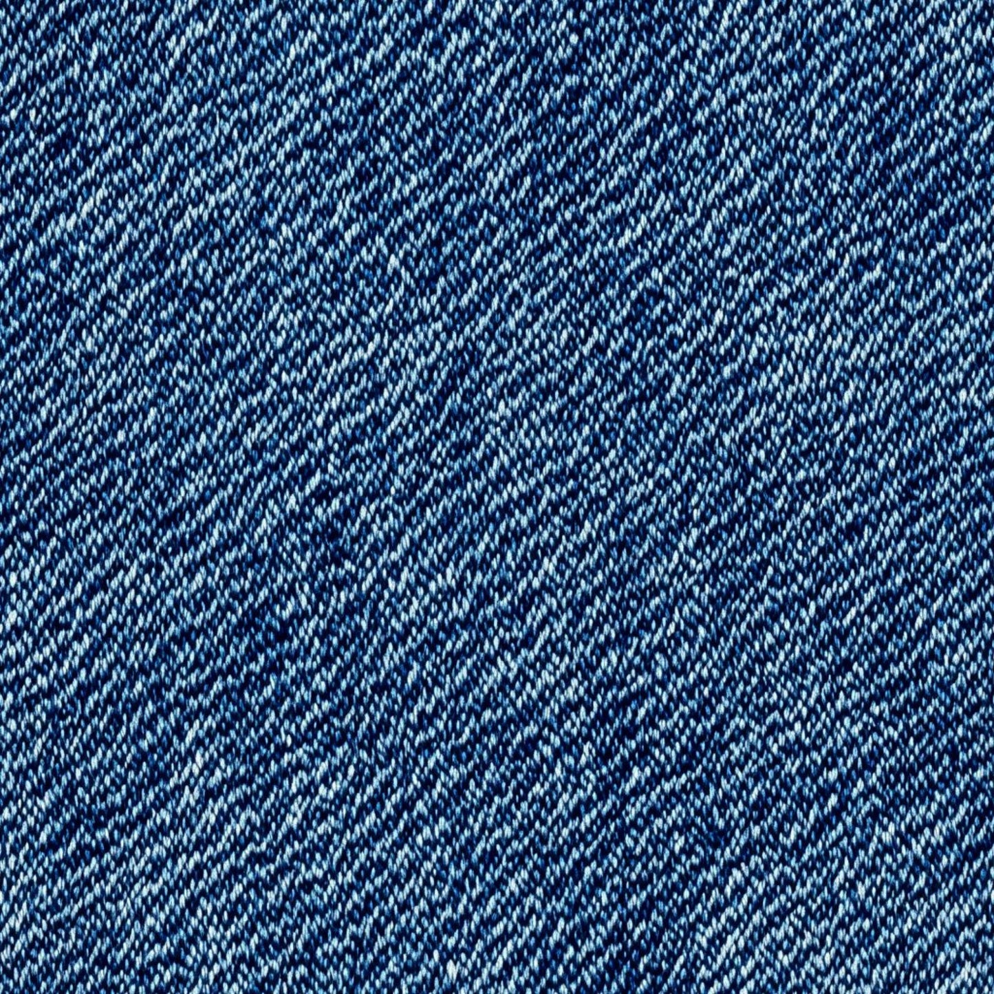 Blue Jean Denim Fabric Texture Pattern 17 Quilting Cotton Fabric