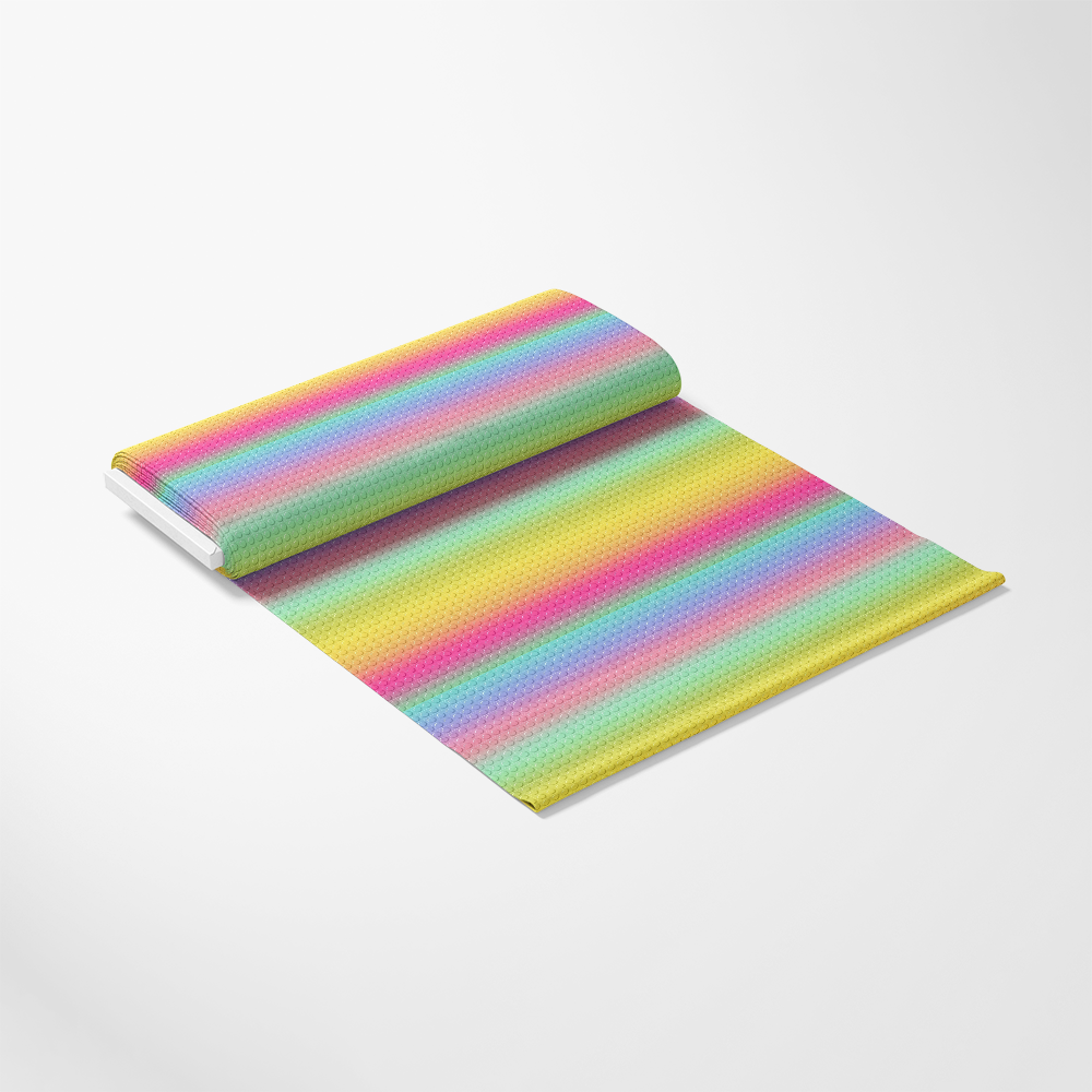 Building Blocks Pattern 19 Quilting Cotton Fabric, colorful stripes, rainbow hues, quilting, cotton, fabric, textile, vibrant, soft, smooth, premium yardage, traditional design, craft material, sewing, patchwork, cheerful colors, quality fabric, multicolor, cotton textile