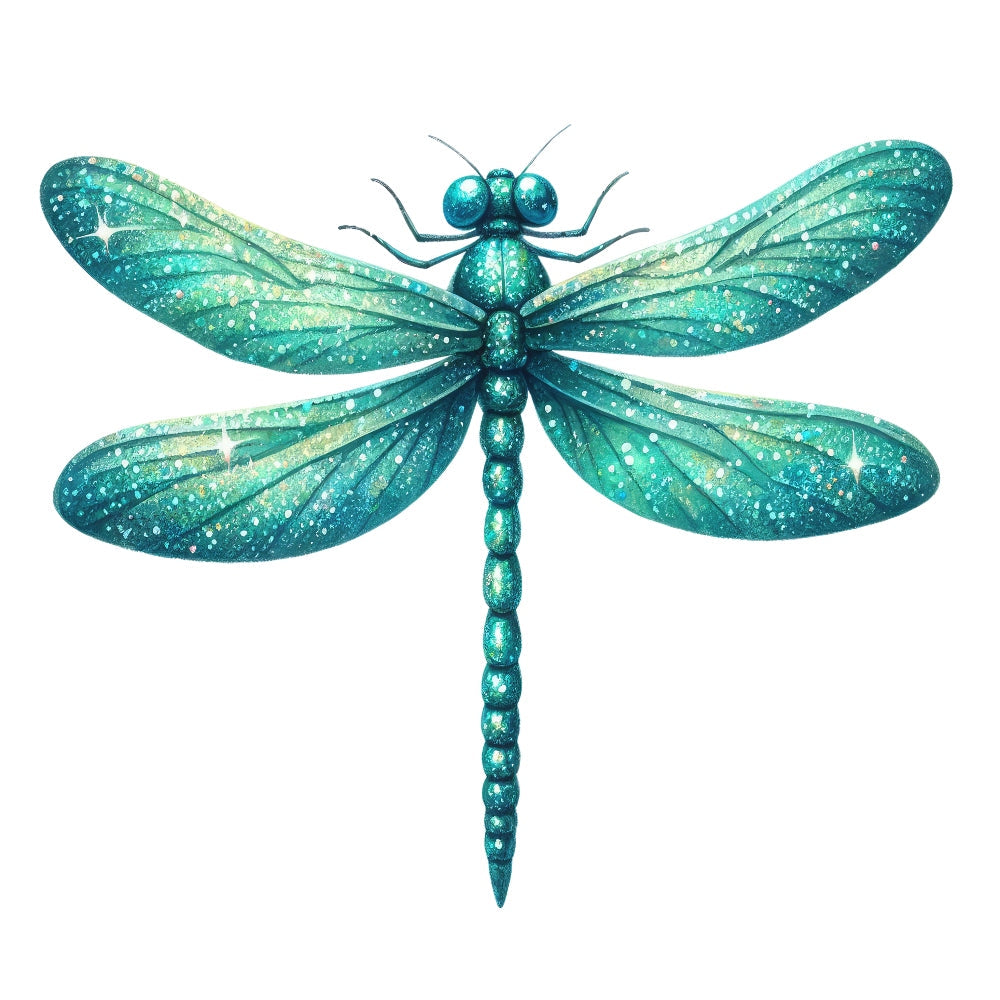 Colorful Dragonfly Fabric Panel 8
