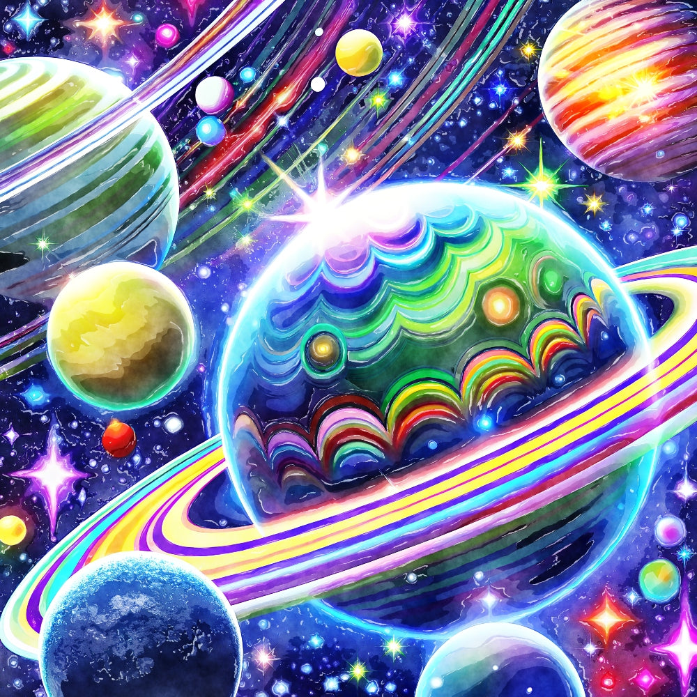 Cosmic Space Fabric Panel 5
