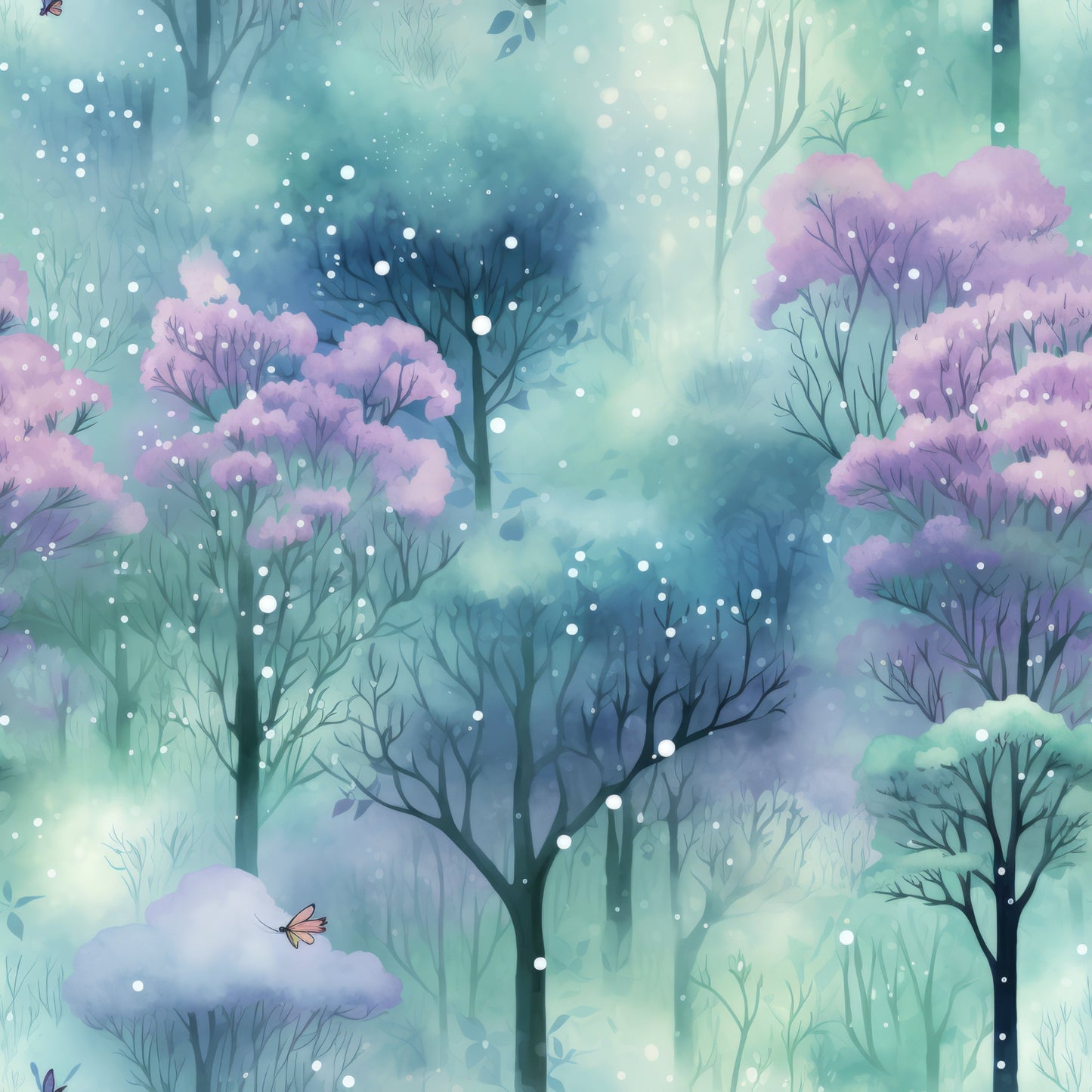 Fantasy Forest Pattern 27 Quilting Cotton Fabric