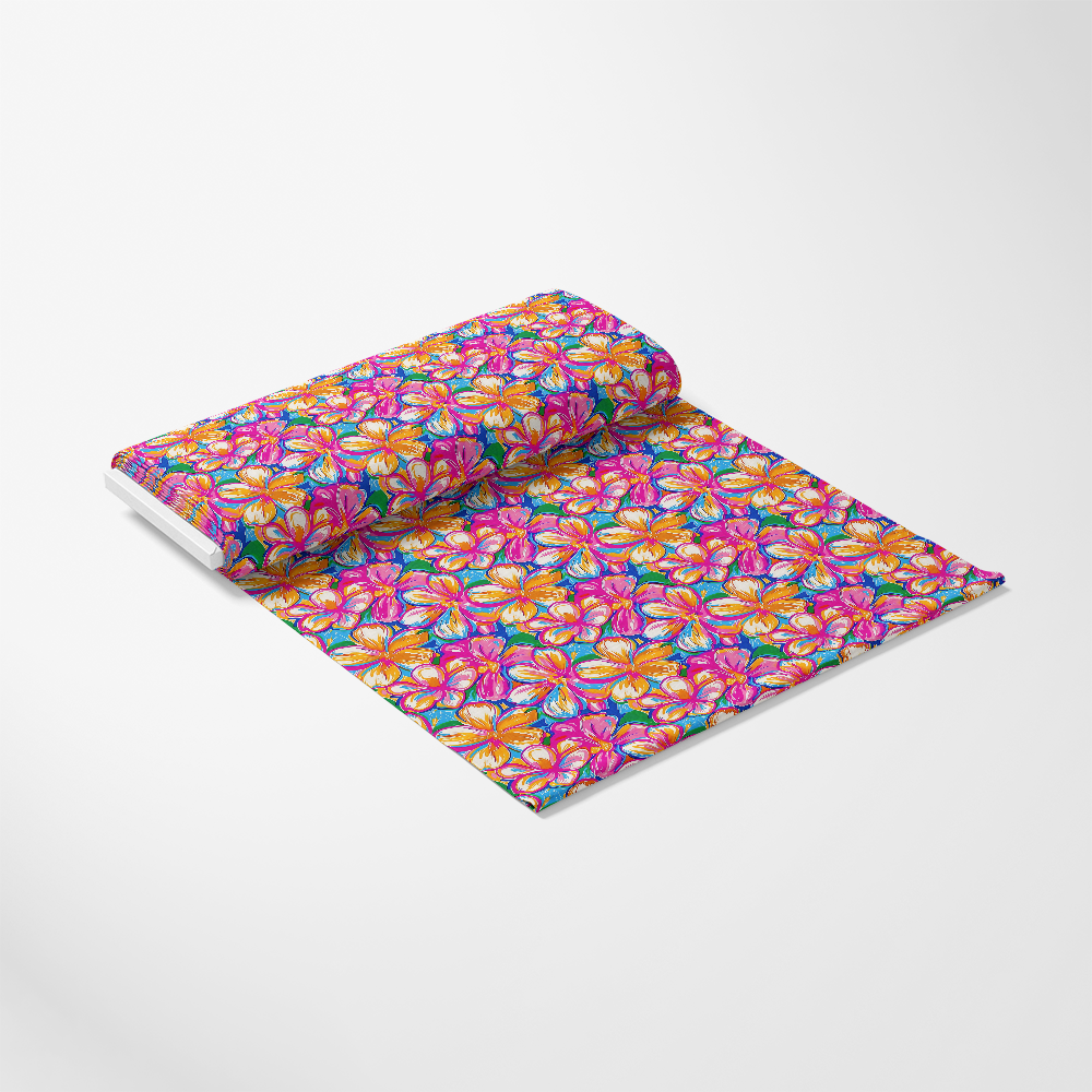 - Groovy Hippie Pattern 20 Quilting Cotton Fabric
- colorful
- floral
- vibrant
- retro
- psychedelic
- cotton yardage
- quilting fabric
- multicolor flowers
- orange pink purple blue green
- decorative textile
- bohemian style
