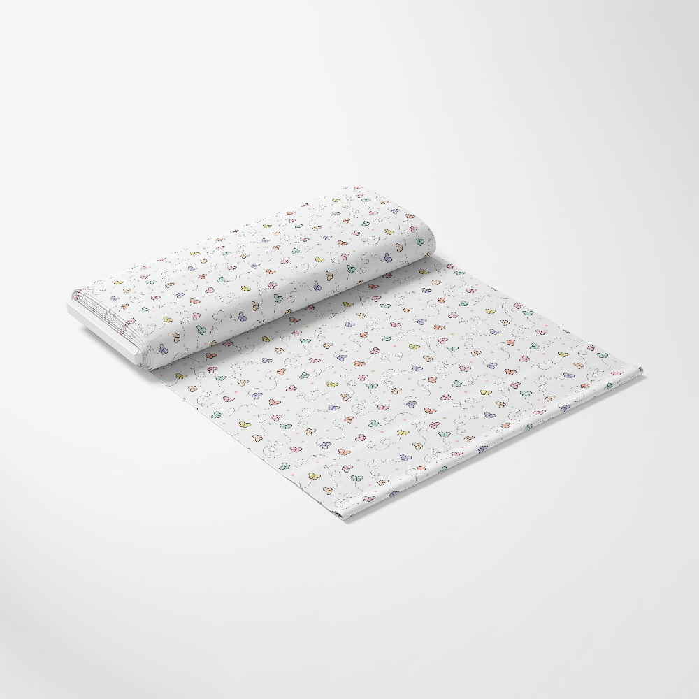 Hello Spring Cats Pattern 2 Quilting Cotton Fabric