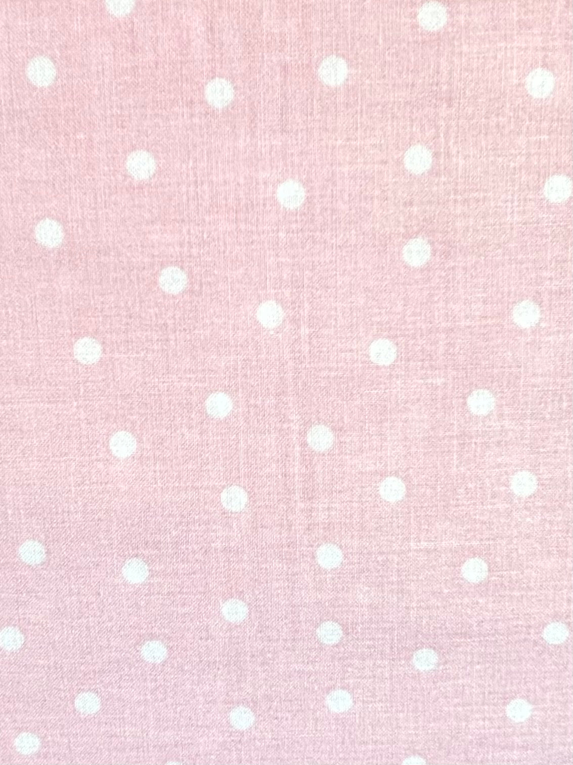 Pink Polka Quilting Cotton Fabric