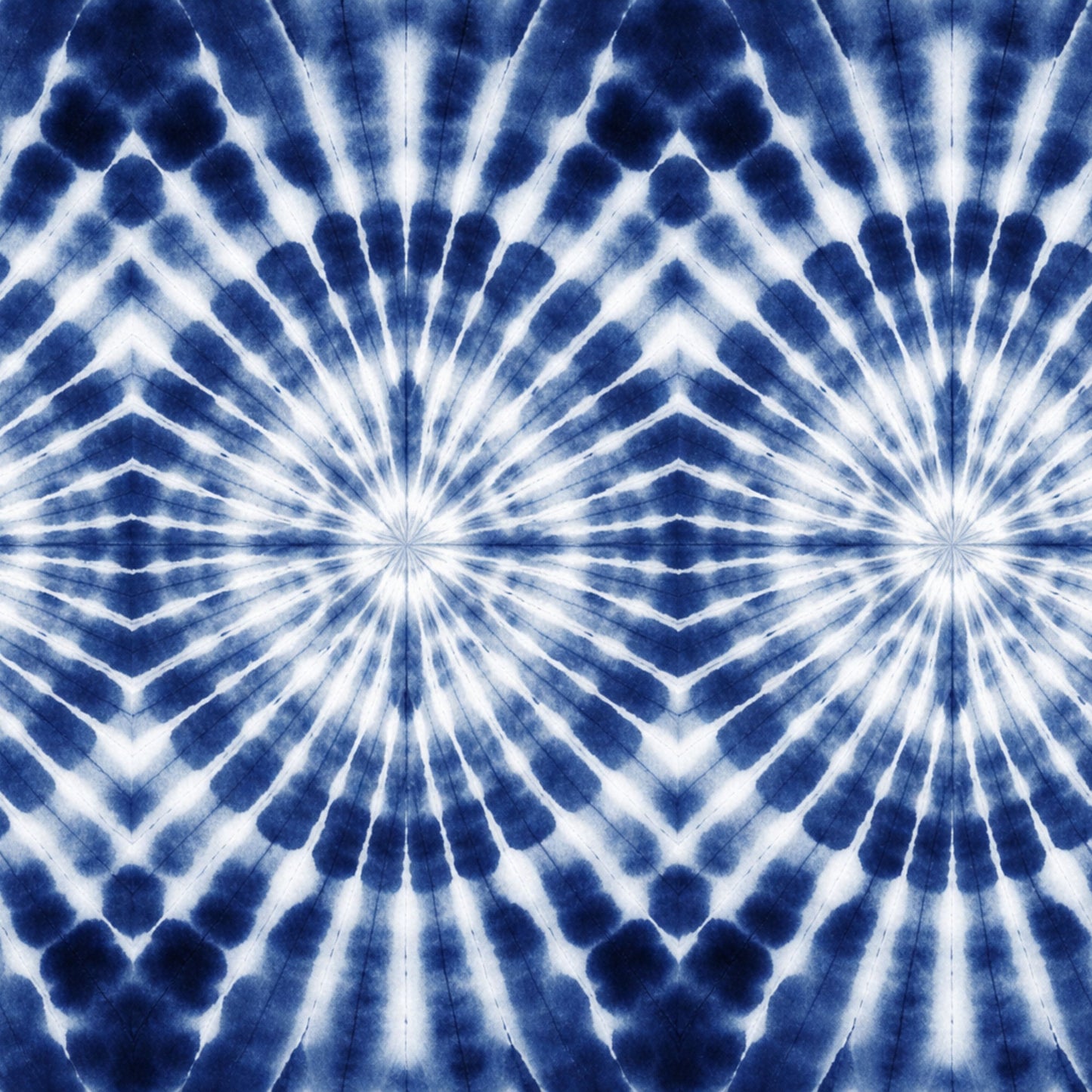 Indigo Shibori Tie Dye Pattern 14 Quilting Cotton Fabric