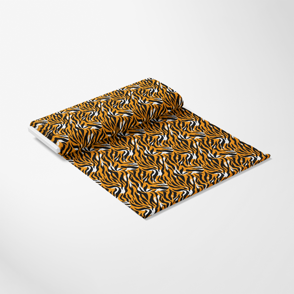 - Jungle Animal Skins Pattern 2 Quilting Cotton Fabric
- orange, black, white
- tiger stripes, animal print, wildlife design
- cotton textile, quilting material, fabric yardage
- natural theme, bold pattern, durable fabric