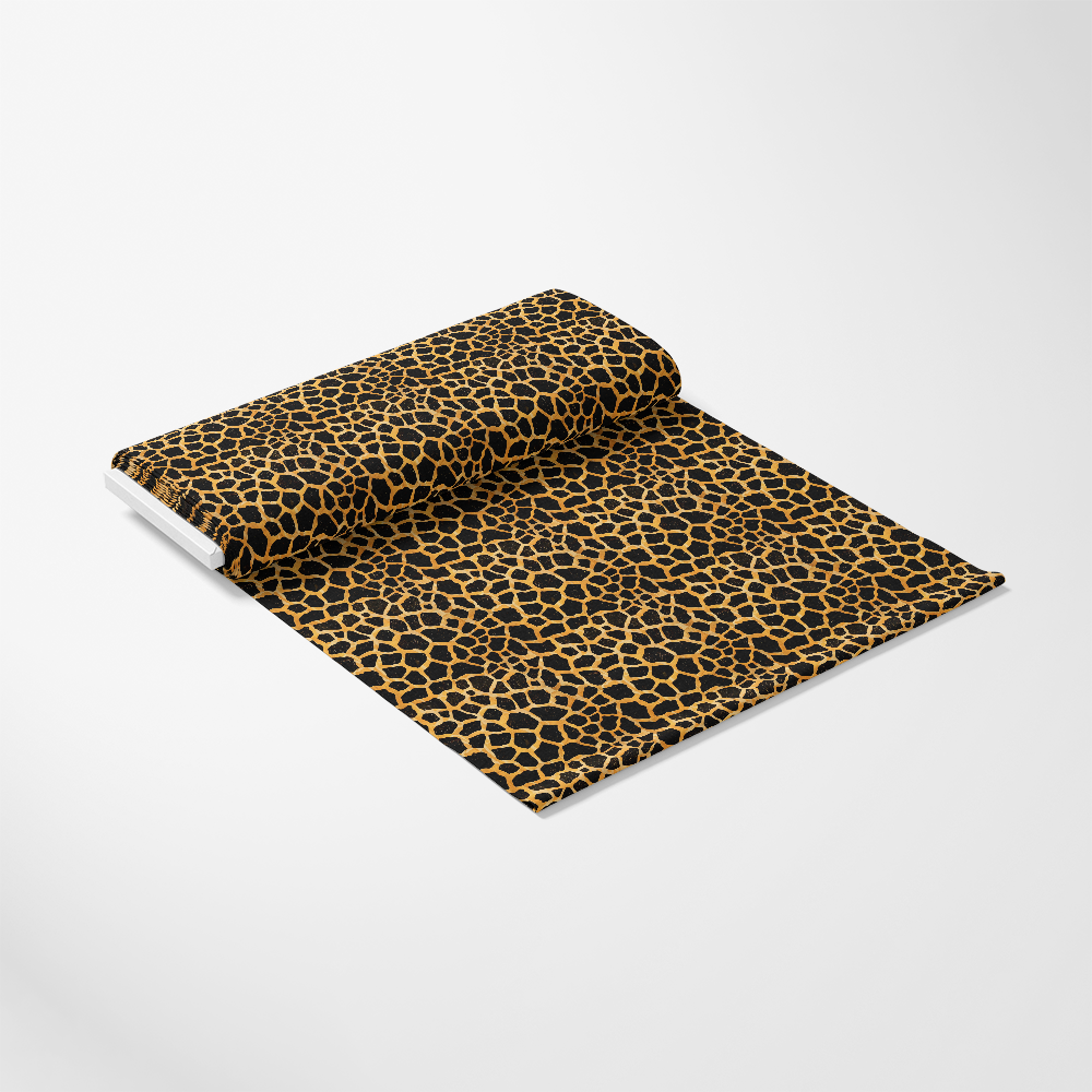 - Jungle Animal Skins Pattern 8 Quilting Cotton Fabric
- animal print
- giraffe spots
- brown
- black
- quilting cotton
- fabric yardage
- textile
- natural tones
- sewing material
- wildlife design
- organic texture