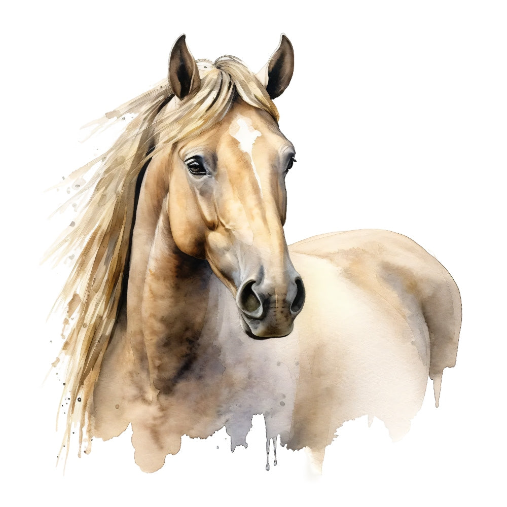 Majestic Horse Fabric Panel 3