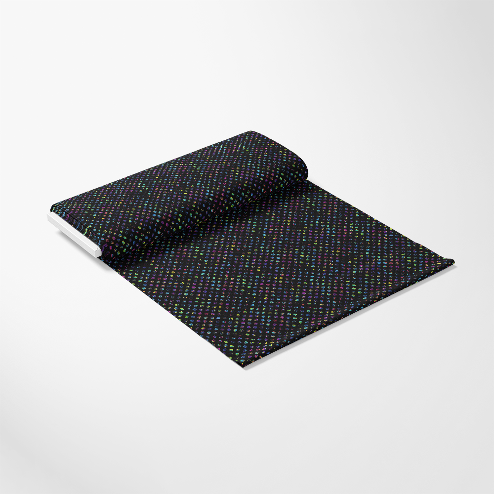 Neon Daisy Pattern 22 Quilting Cotton Fabric