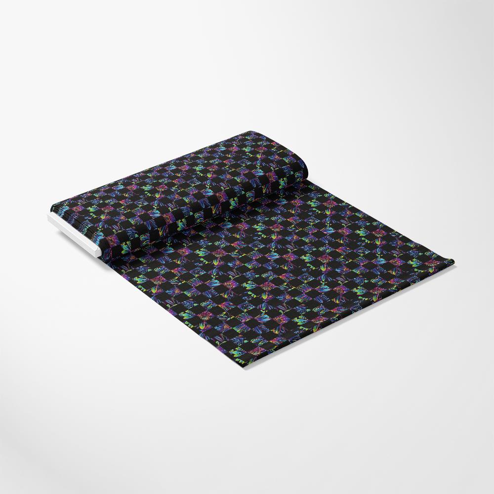 Neon Daisy Pattern 34 Quilting Cotton Fabric