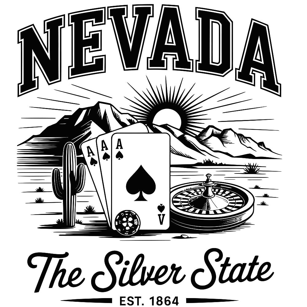 Nevada Black and White Fabric Panel