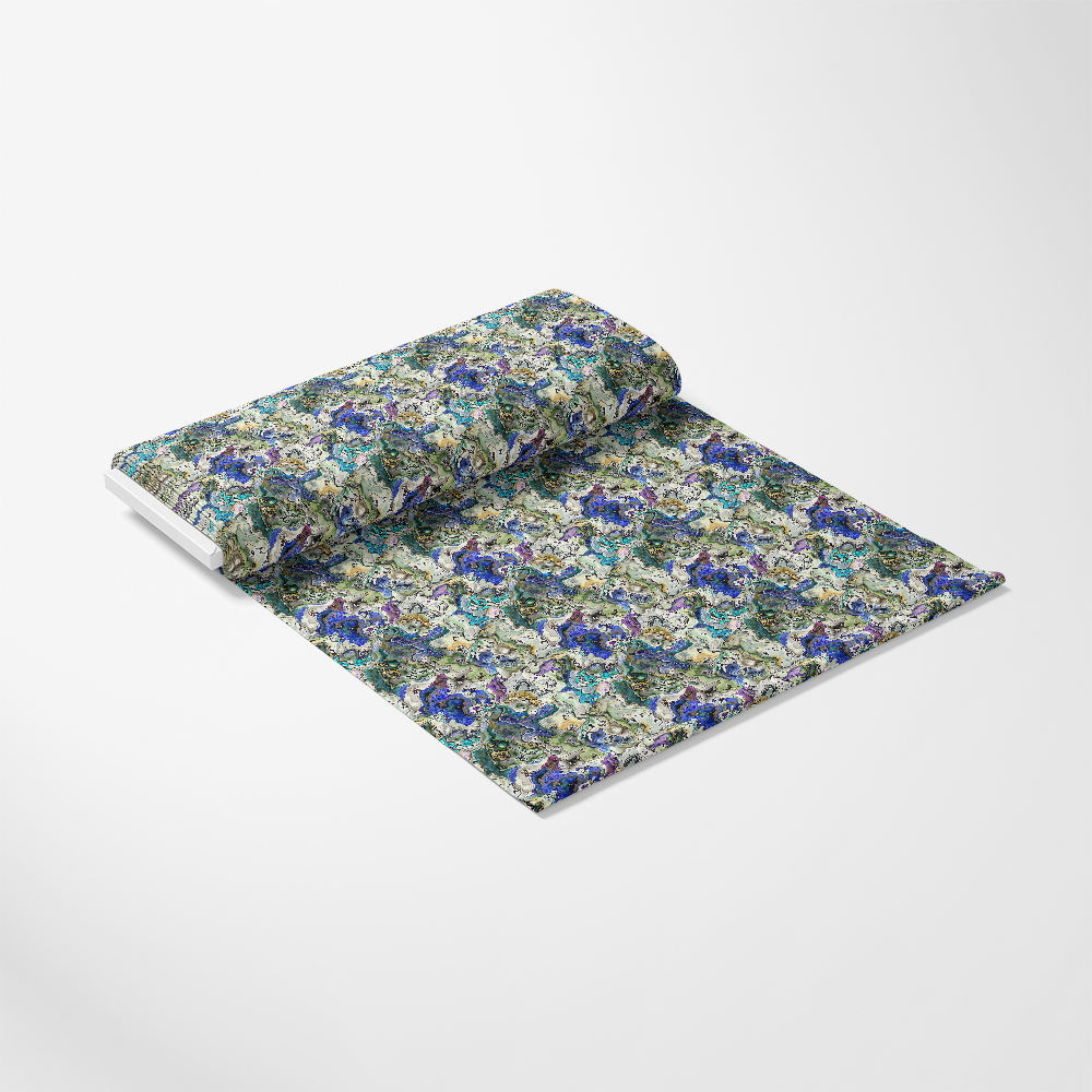 Oyster Shell Pattern 8 Quilting Cotton Fabric
