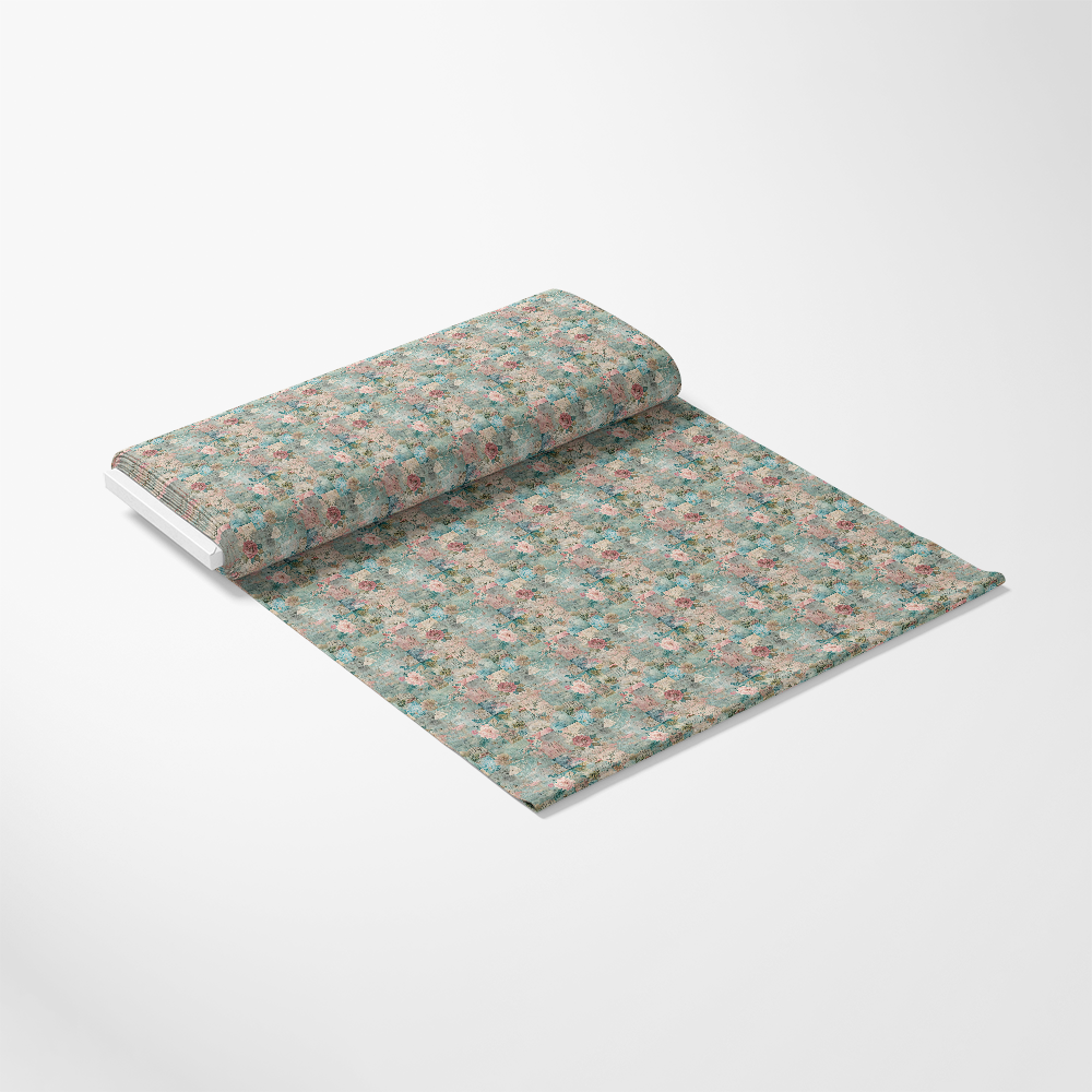 - Pastel Grunge Nostalgia Pattern 4 Quilting Cotton Fabric
- Soft fabric roll
- Muted teal, pink, cream, peach colors
- Floral, vintage, grunge style
- Textured, distressed look
- Quilting cotton material
- Retro, shabby chic design
- Lightweight textile
- Fabric yardage for sewing and crafts