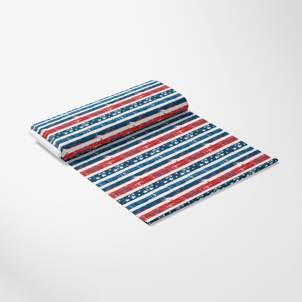Patriotic Pattern 8 Quilting Cotton Fabric