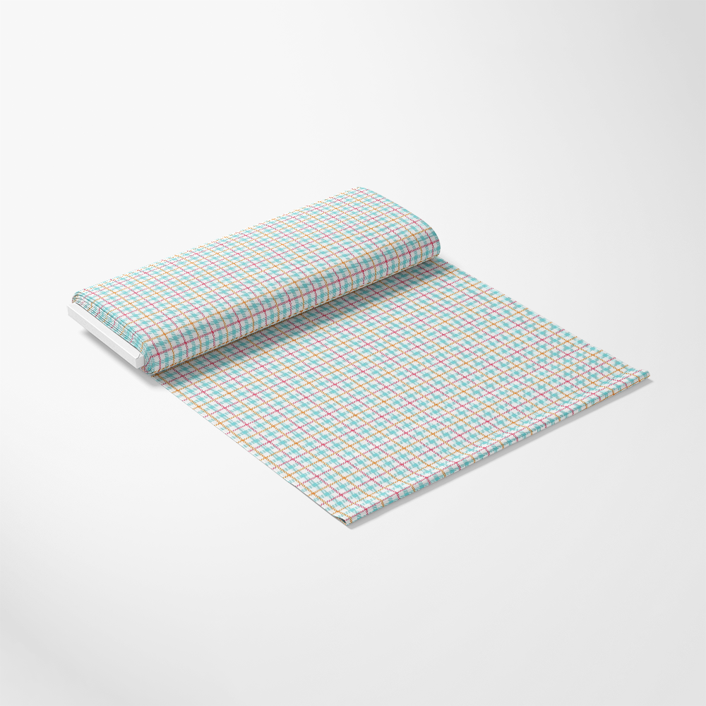 - Plaid for Summer Pattern 12 Quilting Cotton Fabric
- Quilting cotton cloth
- Multicolor plaid design
- Light blue, pink, white, and yellow lines
- Checkerboard fabric
- Soft cotton textile
- Summer inspired plaid fabric
- Apparel and craft material
- Seamless plaid print
- Lightweight cotton fabric