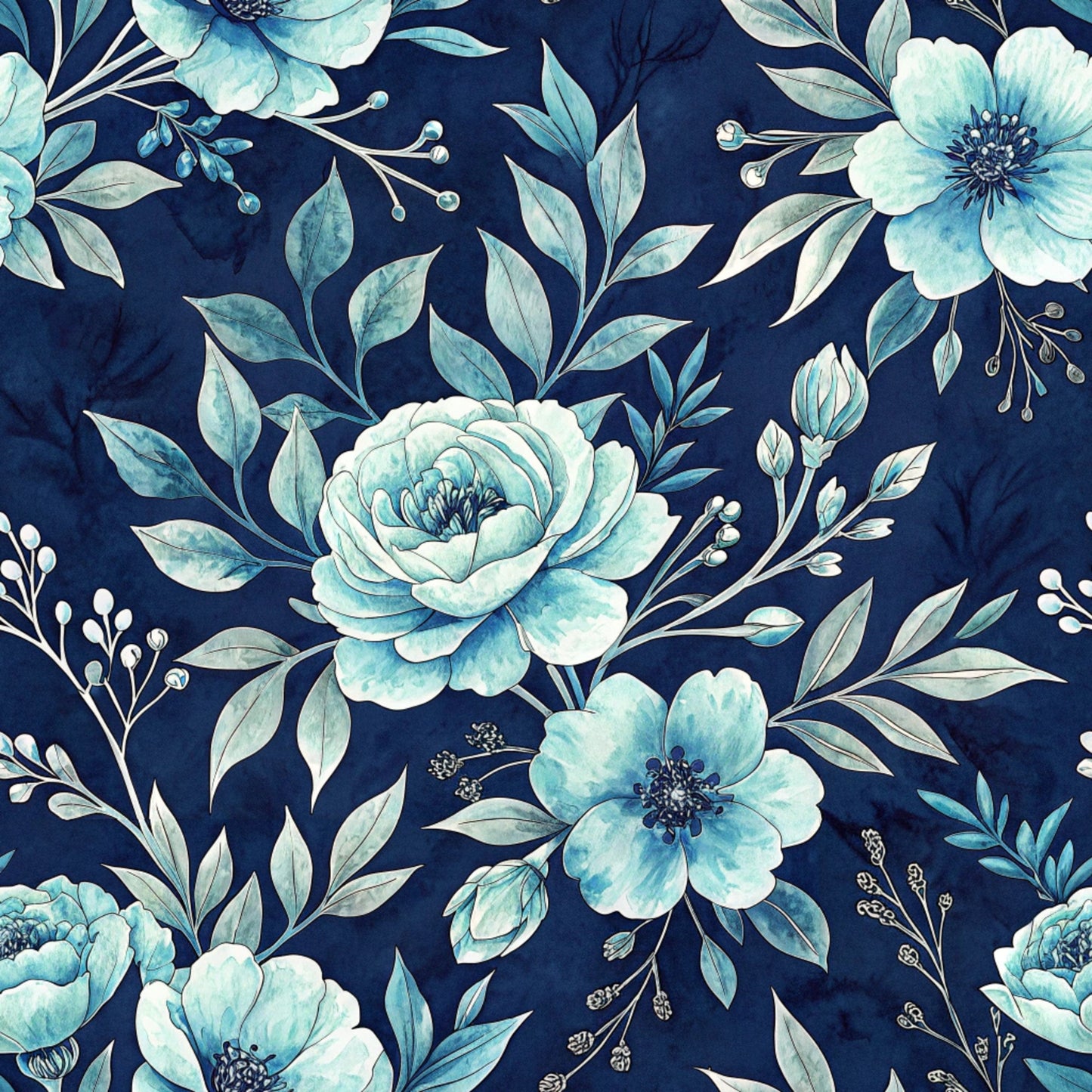 Preppy Summer Pattern 18 Quilting Cotton Fabric