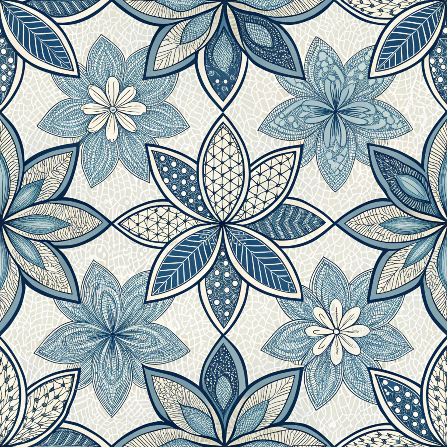 Preppy Summer Pattern 4 Quilting Cotton Fabric