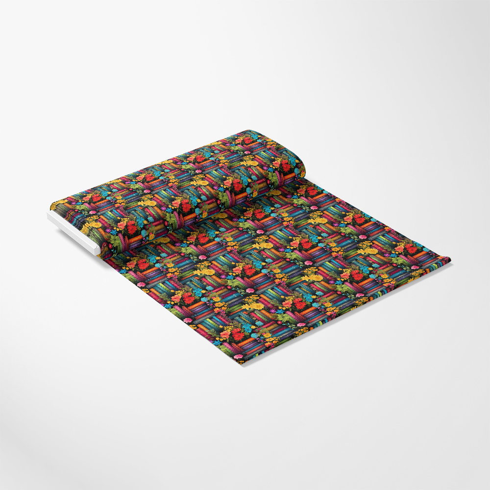 - Rainbow Books and Flowers Pattern 12 Quilting Cotton Fabric
- multicolor, vibrant, textile, cotton, quilting
- floral, book motifs, decorative, soft, durable
- bright, colorful, detailed, artistic, fabric yardage