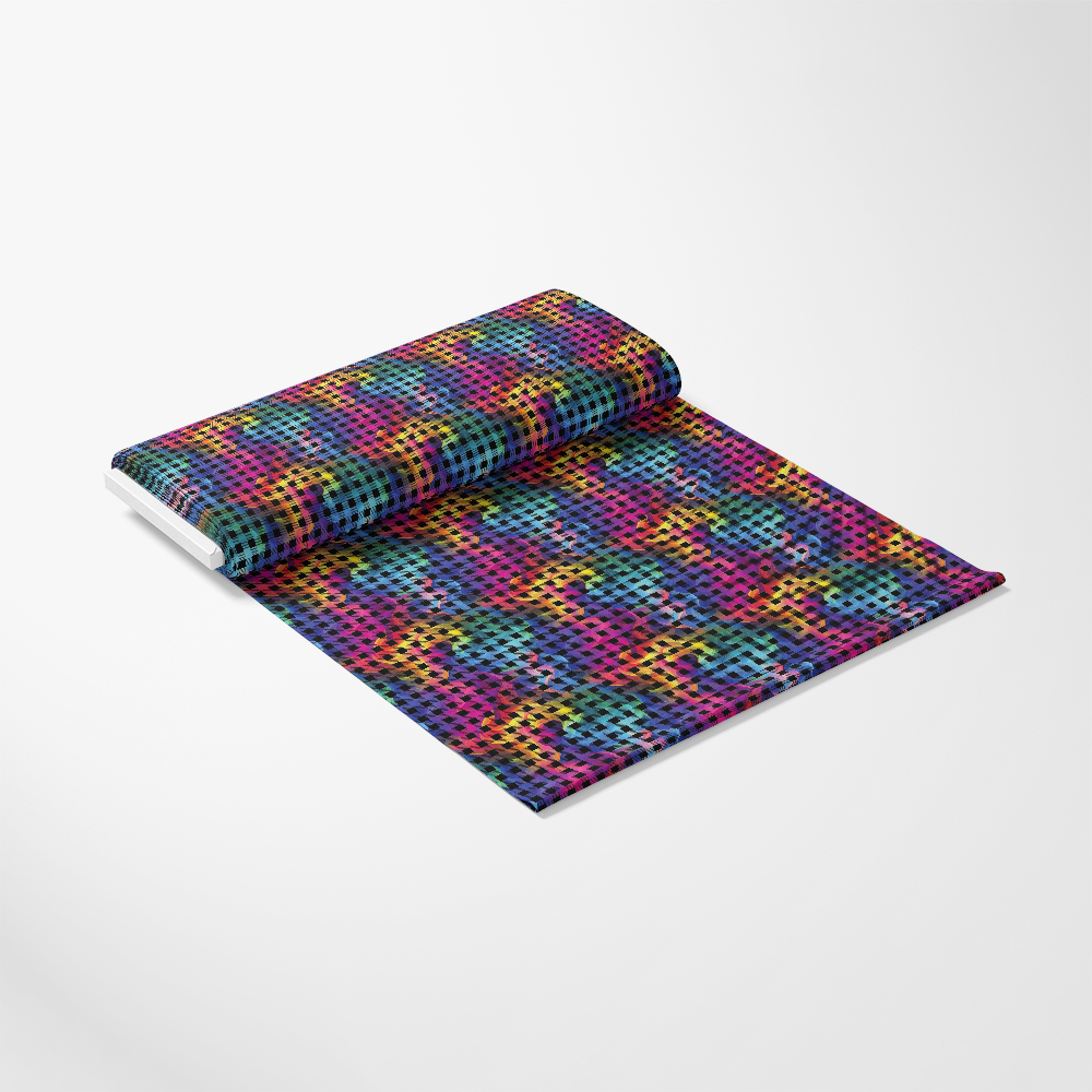 Rainbow Smoke Pattern 17 Quilting Cotton Fabric