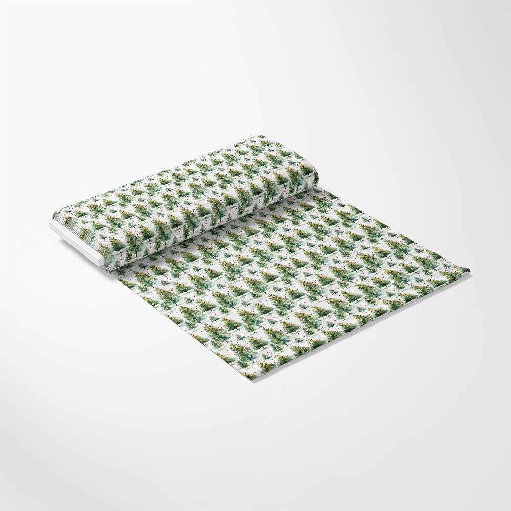 - Red and Green Watercolor Christmas Pattern 8 Quilting Cotton Fabric
- Christmas trees
- Holiday fabric
- Quilting cotton
- Festive colors
- Seasonal design
- Green foliage
- Red accents
- Watercolor texture
- Cotton textile
- Christmas motif
- Repeated tree pattern
- Soft fabric