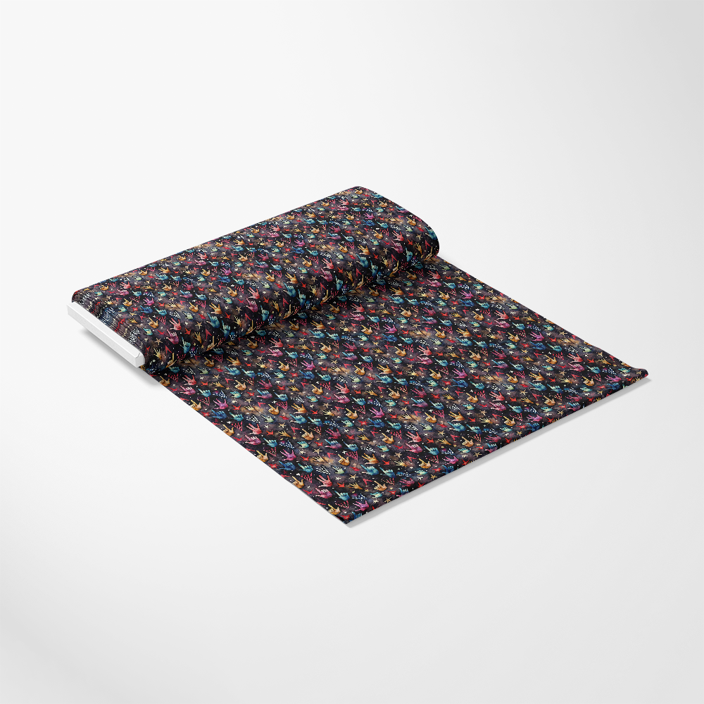 Rock and Roll Pattern 8 Quilting Cotton Fabric