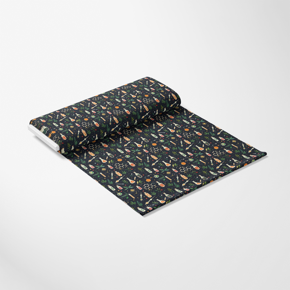 Science Kit Pattern 19 Quilting Cotton Fabric