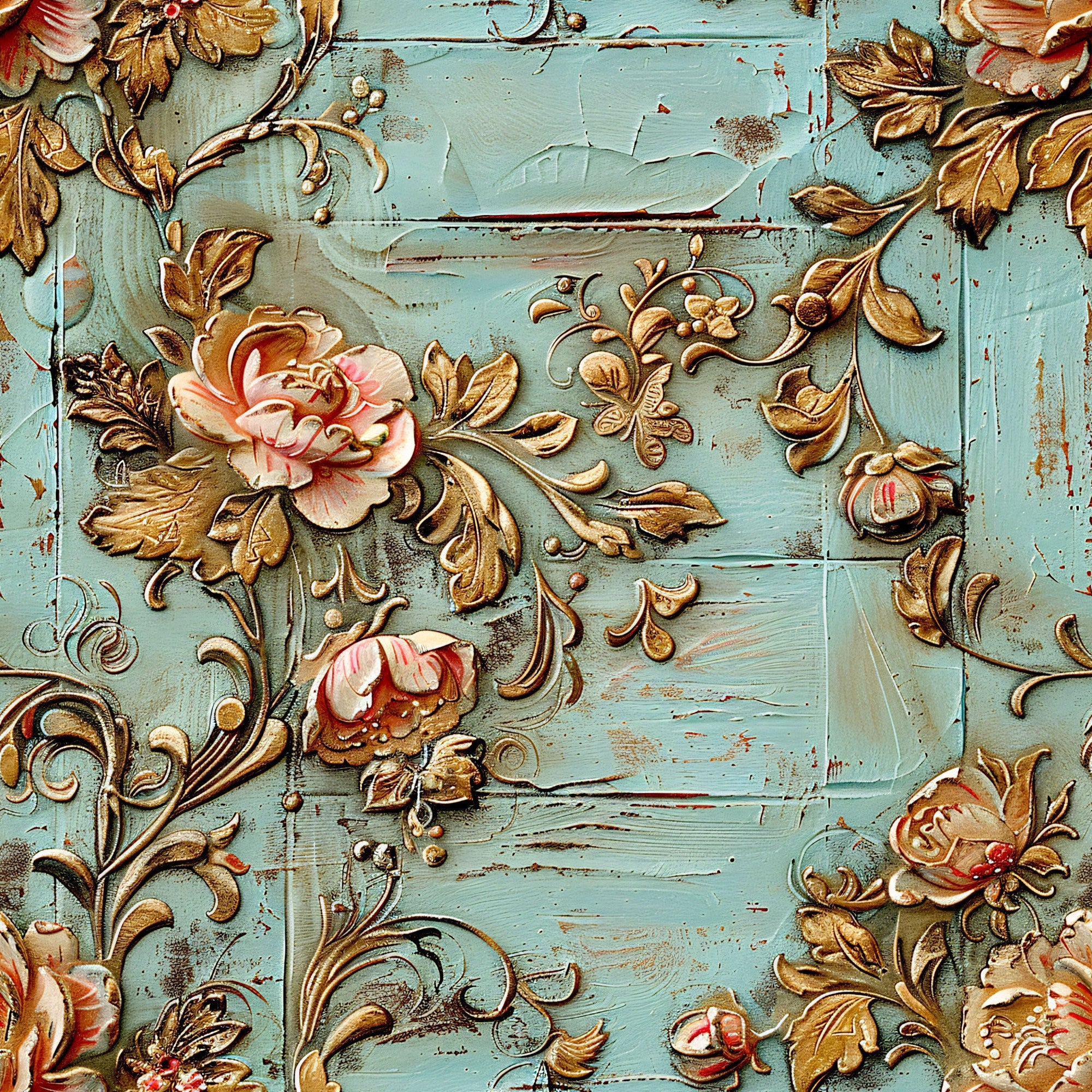 Fabelhafte Mbelfolie Vintage Shabby Bild
