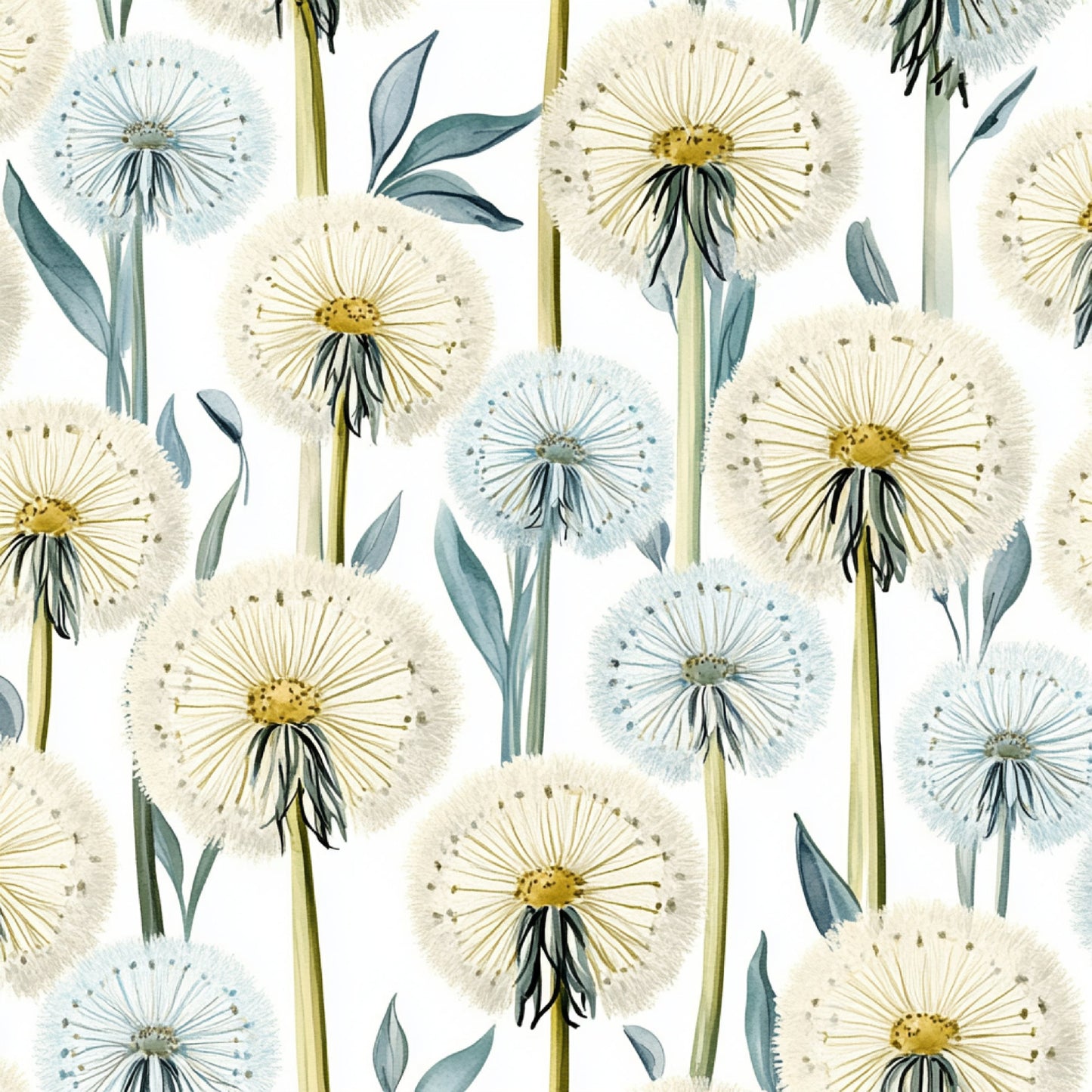 Spring Dandelions Pattern 19 Quilting Cotton Fabric