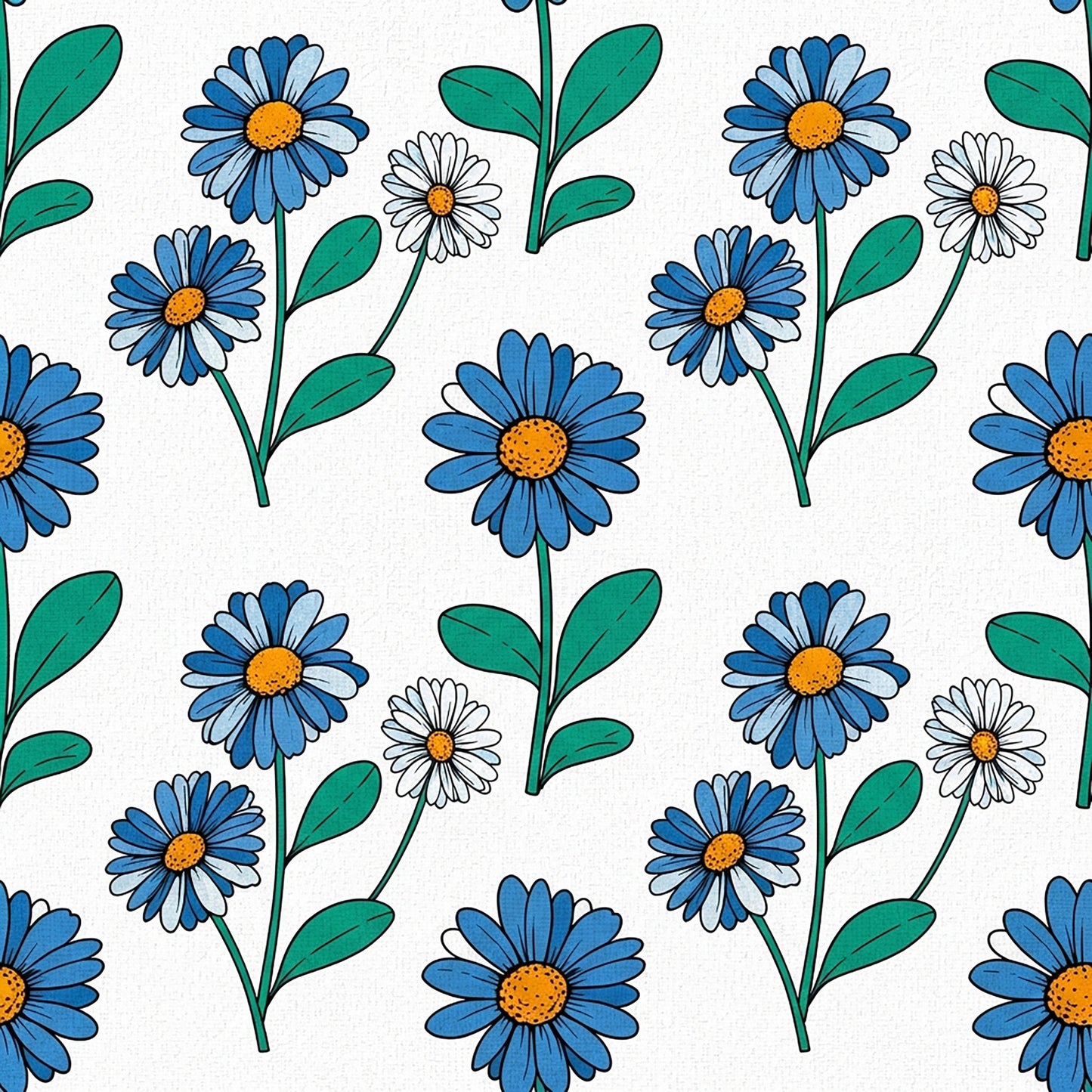 Summer Floral Pattern 16 Quilting Cotton Fabric