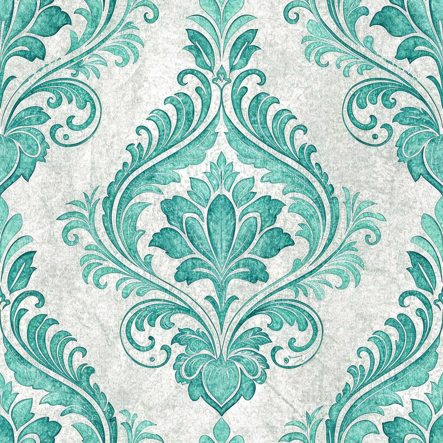 Turquoise Dreams Pattern 2 Quilting Cotton Fabric