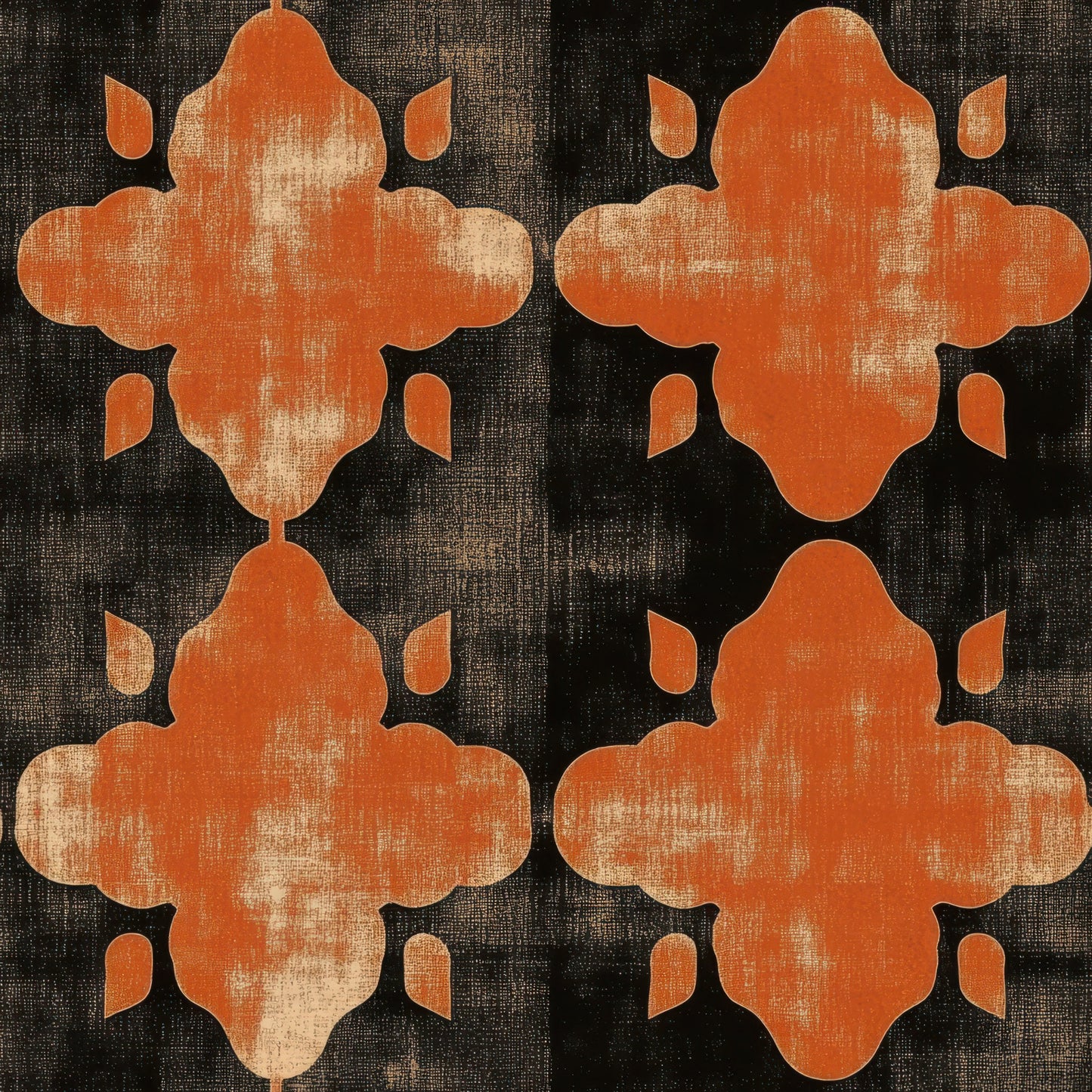 Vintage Halloween Basics Pattern 26 Quilting Cotton Fabric