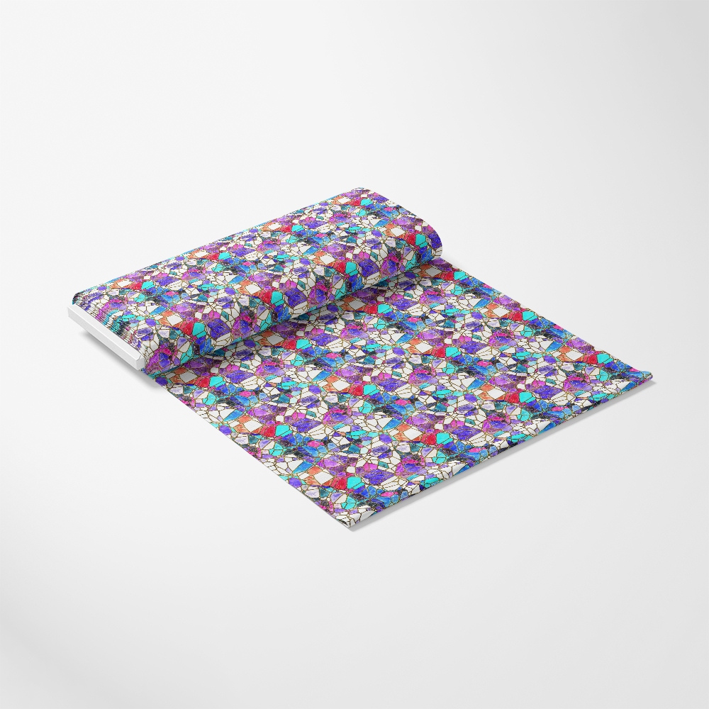- Watercolor Stained Glass Pattern 17 Quilting Cotton Fabric
- colorful
- mosaic
- floral
- geometric
- vibrant
- multi-colored
- quilting
- fabric
- cotton
- artistic
- decorative