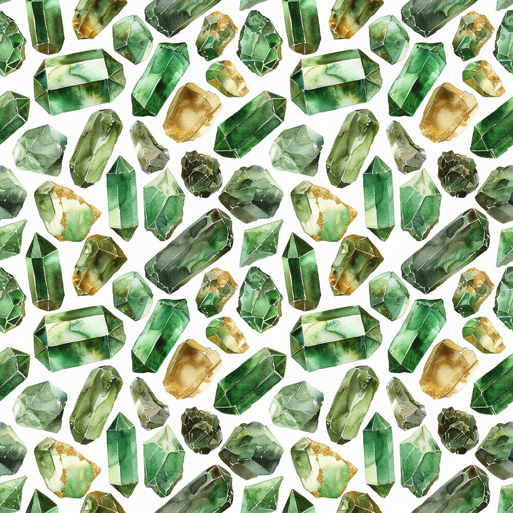 Emerald Gemstones Fat Quarter Bundle