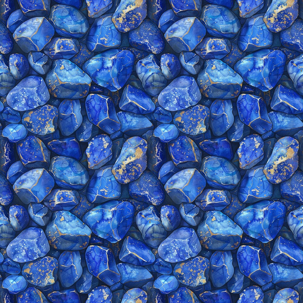 Lapis Lazuli Gemstones Fat Quarter Bundle