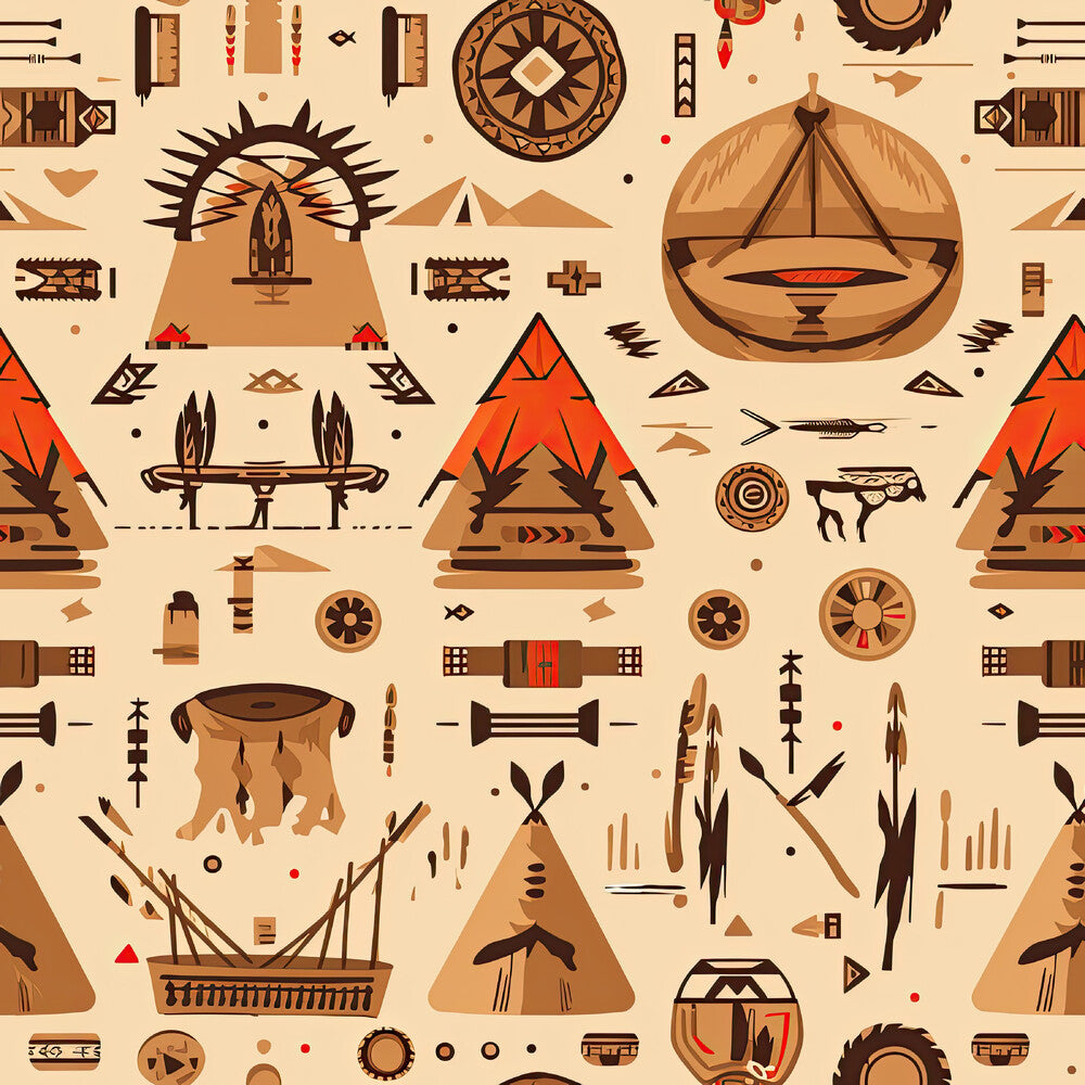 Native American Elements Fat Quarter Bundle