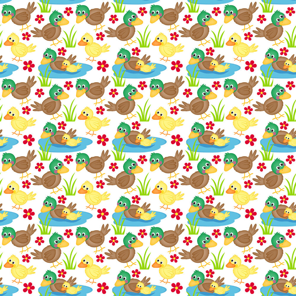 Cartoon Farm Animals Fat Quarter Bundle