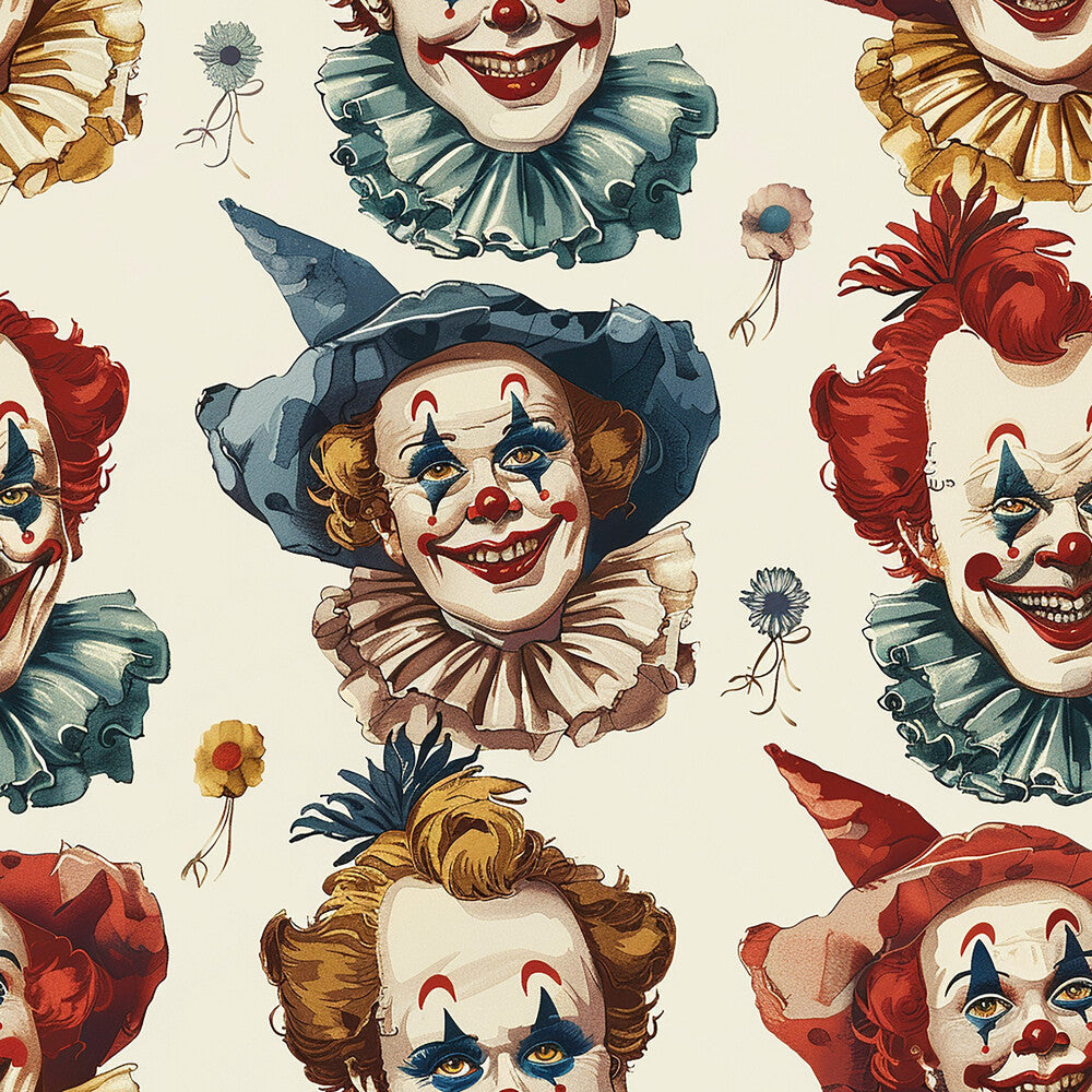 Old Timey Clown Fat Quarter Bundle