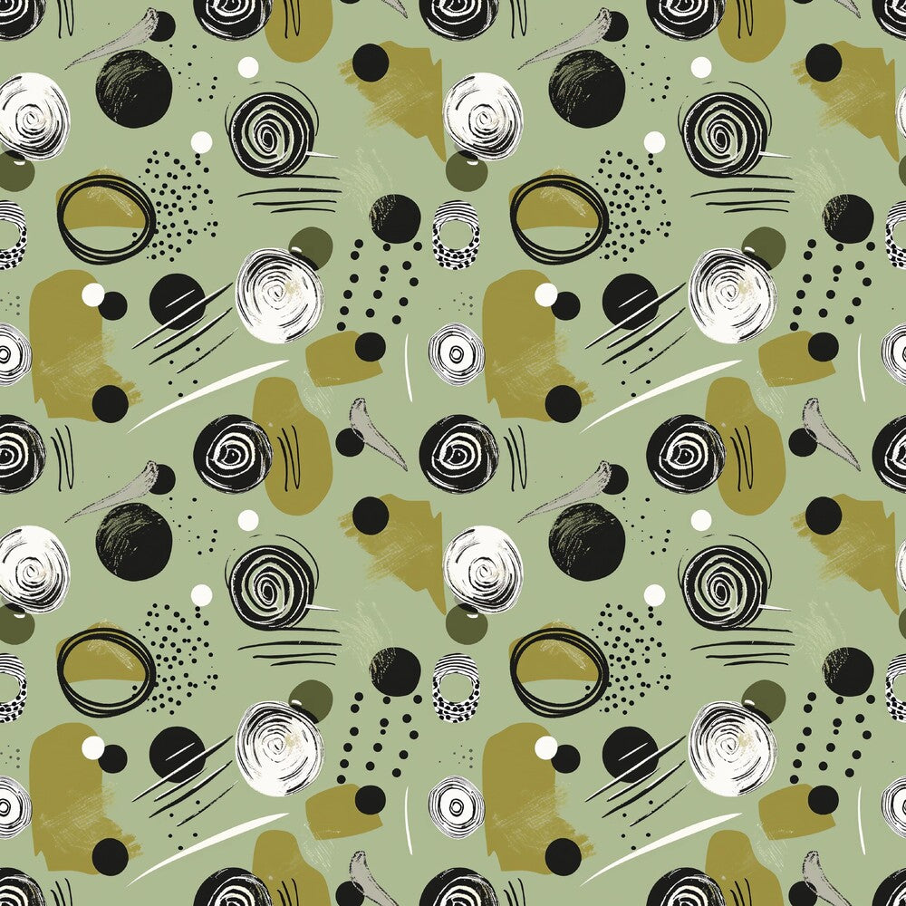 Sage Green Boho Fat Quarter Bundle