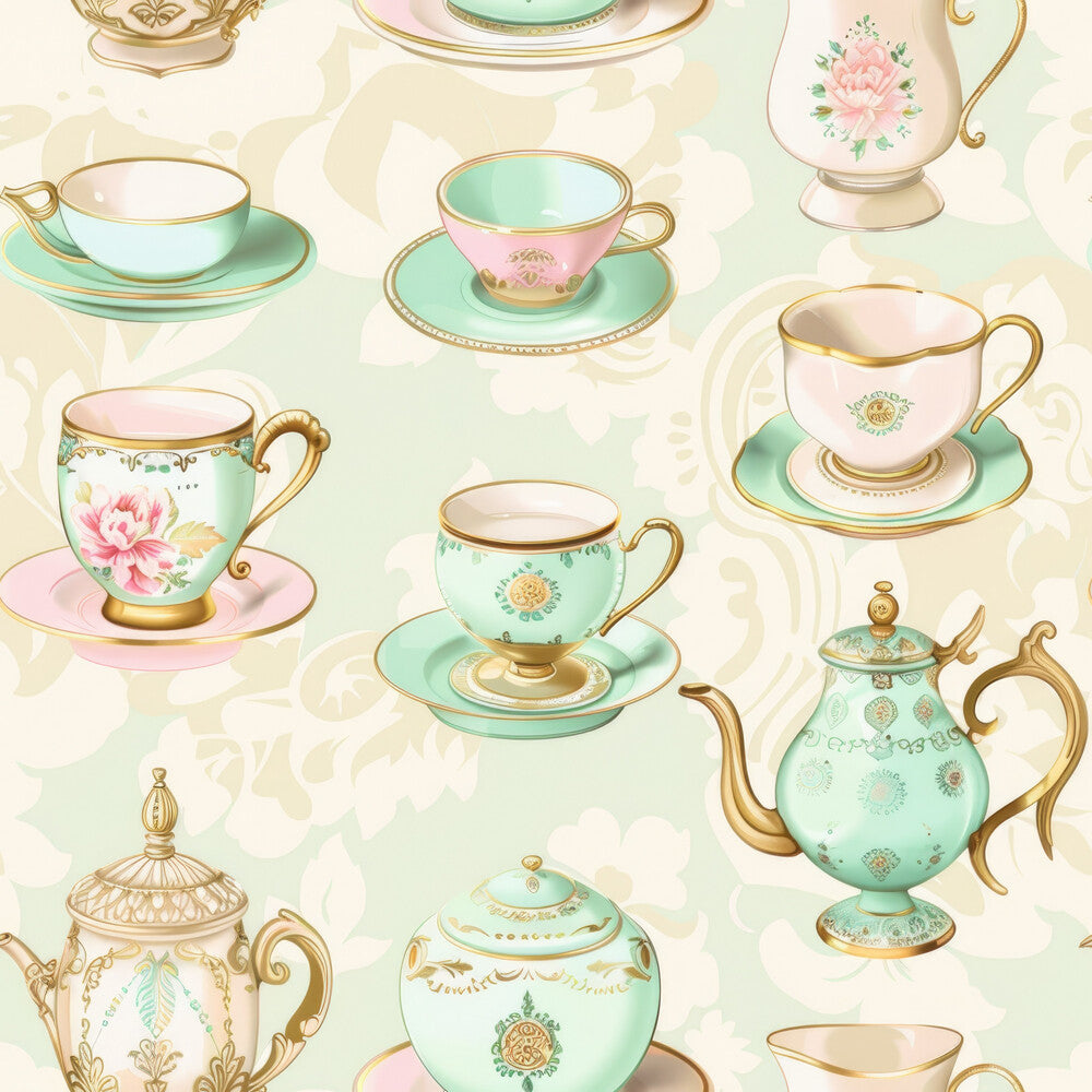 Whimsical Tea Party Fat Quarter Bundle